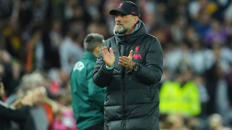 Liverpools Trainer Jürgen Klopp musste mit seinem Team eine herbe Niederlage gegen Real Madrid einstecken.