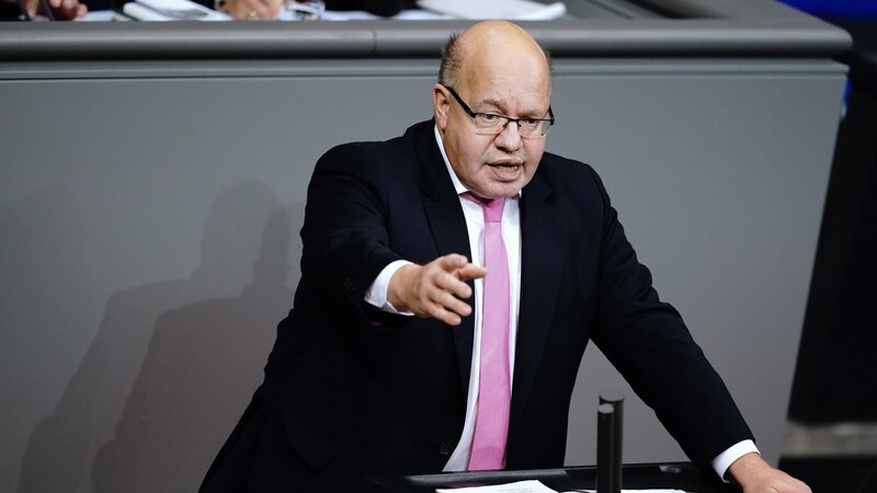 Peter Altmaier (CDU), Bundesminister für Wirtschaft und Energie, meldet in letzter Zeit maue Konjunkturdaten.