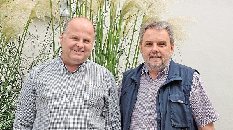 Wolfgang Ehbauer (links) und Siegfried Schneeweis-Müller übernehmen Führungsaufgaben am AELF Abensberg.