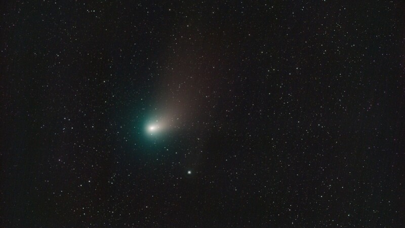 Der Komet C/2022 E3 von der Sternwarte aus