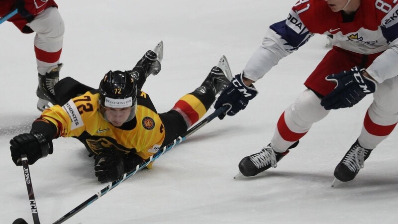 Nichts wurde es mit dem Einzug ins Halbfinale für die deutsche Eishockey-Nationalmannschaft (hier NHL-Star Dominik Kahun).