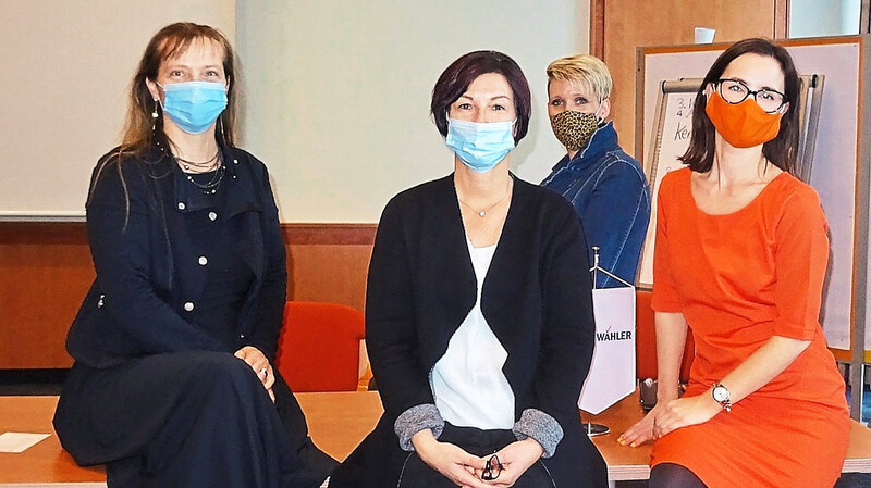 Gründungsvorstand der Freie Wähler Frauen: Andrea Menke (Sachsen-Anhalt), Kerstin Haimerl-Kunze (Bayern), Julia Glagau (Schleswig-Holstein) und Marianne Altgeld (Rheinland-Pfalz).