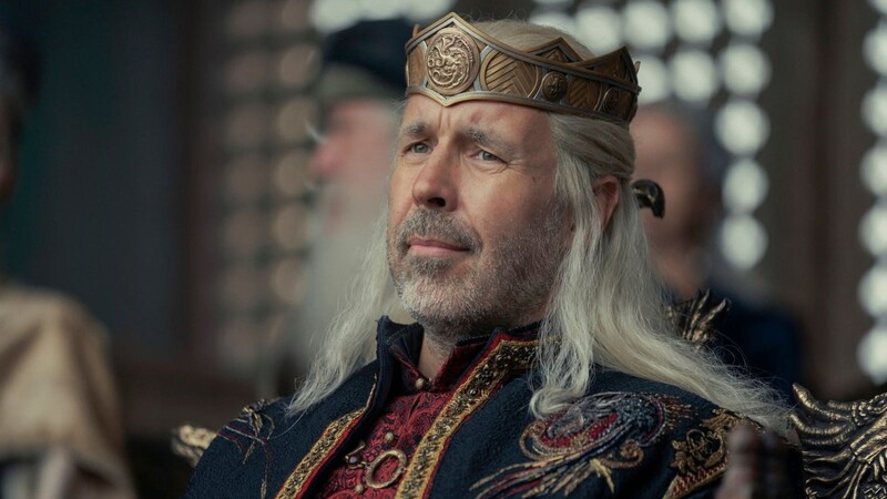 Paddy Considine als König Viserys Targaryen in der Serie "House of the Dragon".