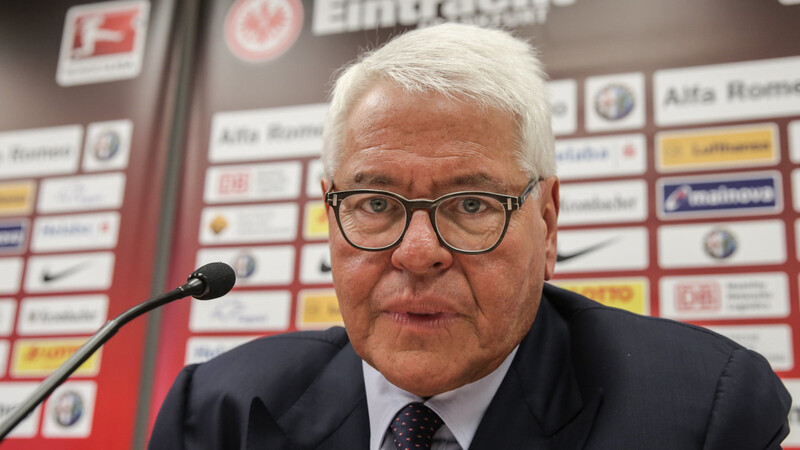 Aufsichtsratsboss von Eintracht Frankfurt: Wolfgang Steubing.