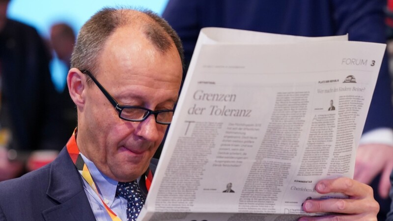 Friedrich Merz hat Zweifel an seiner Haltung zum Journalismus aufkommen lassen.