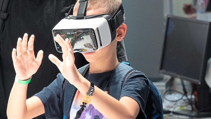 Mit der VR-Brille in künstliche Welten eintauchen war sehr gefragt.