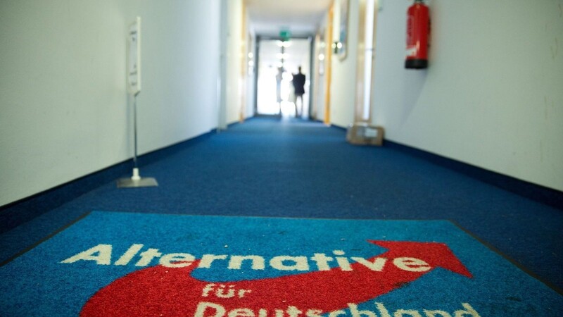 Blick in die Bundesgeschäftsstelle der Alternative für Deutschland (AfD) in Berlin.