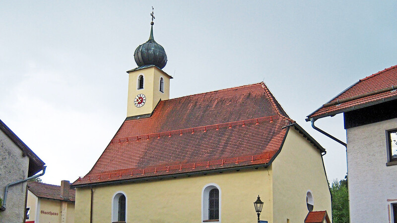 Die Gossersdorfer Kirche.