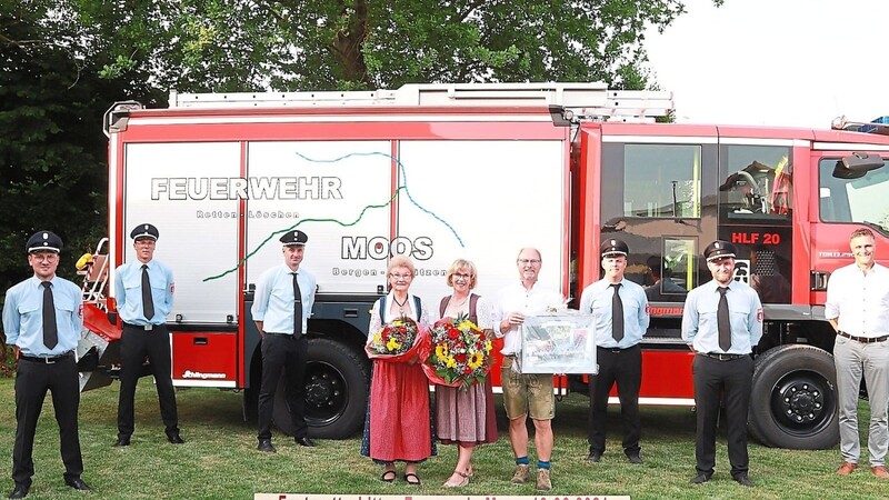 Die Freiwillige Feuerwehr Moos freut sich über die Zusage von Johanna Schott als Festmutter für die Feier des 150-jährigen Bestehens von 27. bis 29. Mai.