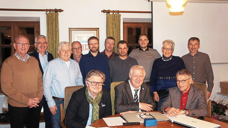 Der Bacher Gemeinderat, aufgenommen im Dezember 2019.