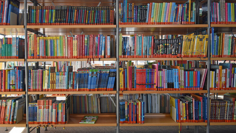 Die meisten der beliebten Jugendbuchreihen, die von den Leseratten geradezu verschlungen werden, stehen in der Bibliothek auf Abruf bereit.