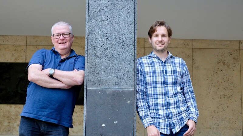 Die Köpfe des Münchener Kammerorchesters: Geschäftsführer Florian Ganslmeier (links) mit dem Chefdirigenten Clemens Schuldt.