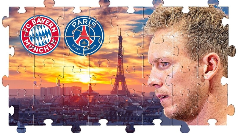 Als Puzzlespieler gefragt: Bayern-Trainer Julian Nagelsmann muss in Paris die Einzelteile finden, um die Star-Truppe von PSG im Achtelfinal-Hinspiel zu stoppen.