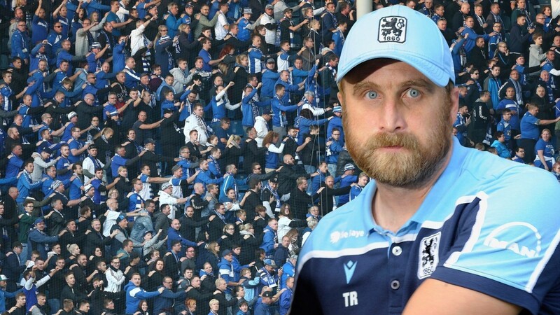 Die Fans aus Magdeburg sind als lautstark bekannt. Löwen-Trainer Daniel Bierofka lässt sich davon nicht beeindrucken.