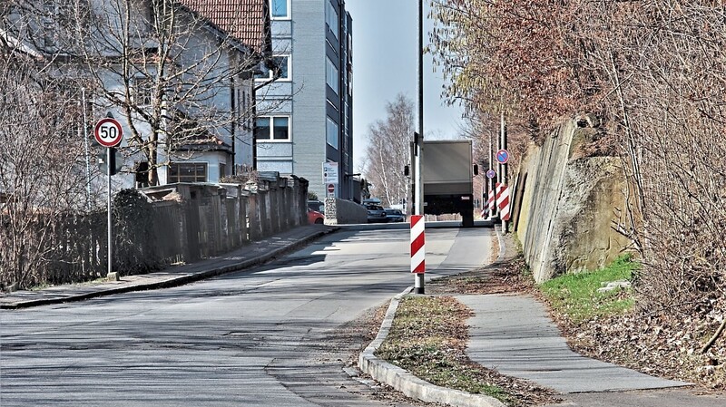 Um die Sicherheit der Bürger zu gewährleisten, müssen an der Chamer Frühlingstraße Bäume zurückgeschnitten werden.  Foto: Dominik Altmann