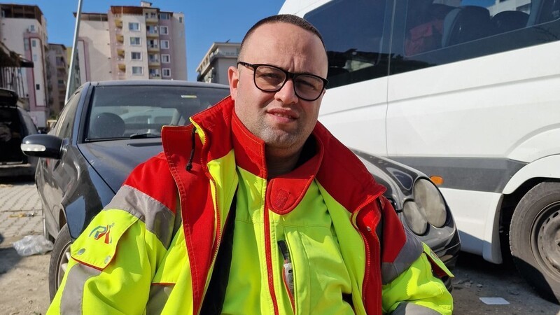Der 42-jährige Straubinger Volkan Öztürk war mit einem Rettungsteam im türkischen Erdbebengebiet.