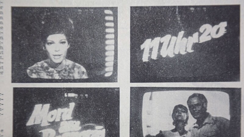 Vor 50 Jahren war das Fernseh-Programm noch ein "Straßenfeger".
