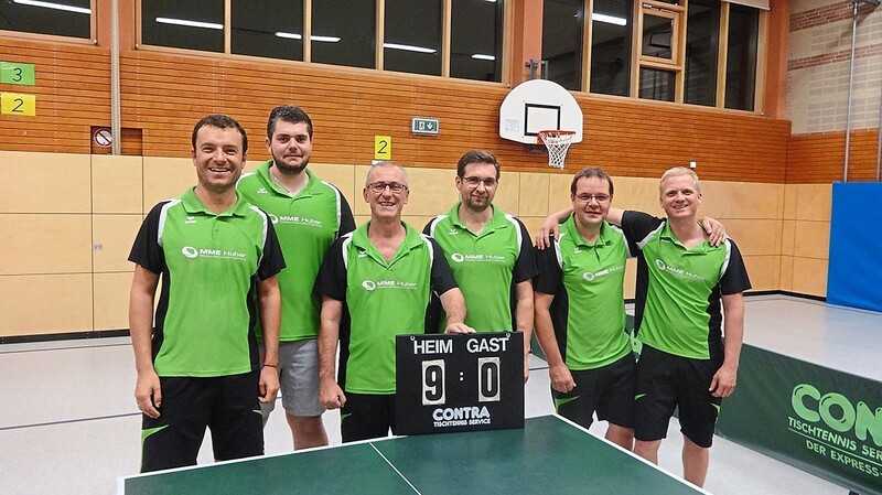 Erfolgreiche Zweite TSV Herrenmannschaft im Spiel gegen Bonbruck.