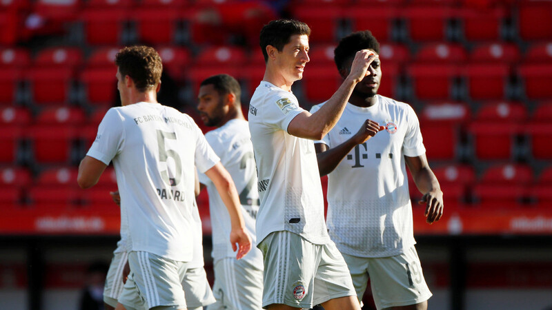 Der FC Bayern gewinnt das Re-Start-Game nach der Corona-Pause bei Union Berlin.