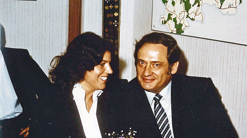 Ein Bild des Ehepaars Mayer an seinem Hochzeitstag am 31. März 1981.