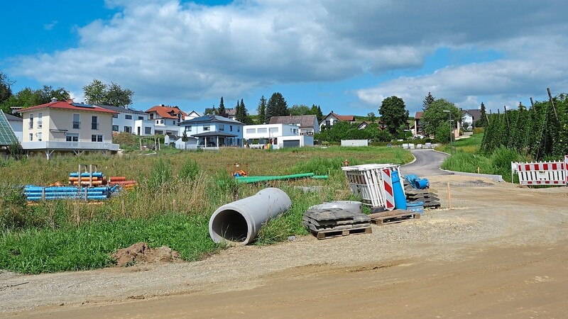 Der Grundstücksverkauf läuft, in Bälde kann im neuen Walkertshofener Baugebiet "Wirtsleit'n" mit dem Häuslebau gestartet werden.