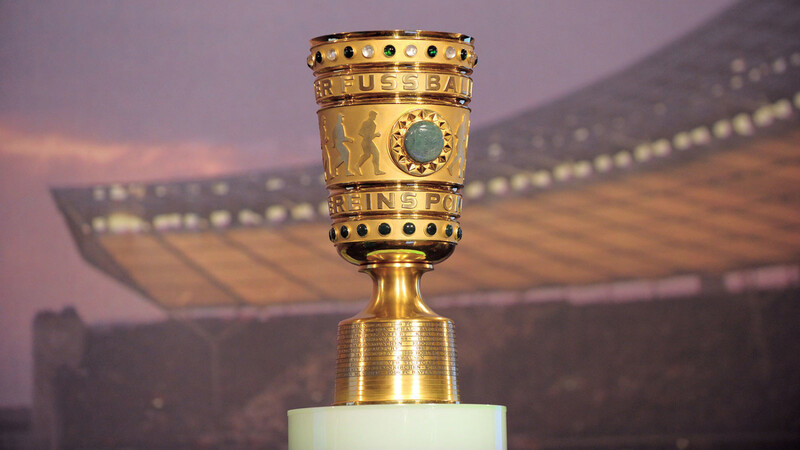 Begehrte Trophäe: Der DFB-Pokal.