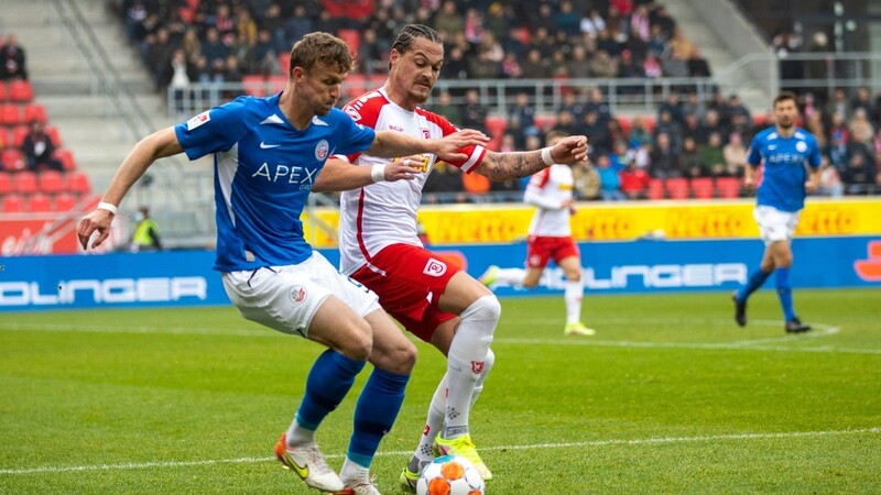 Der SSV Jahn Regensburg hat am Samstagnachmittag in der Liga gegen Rostock verloren.