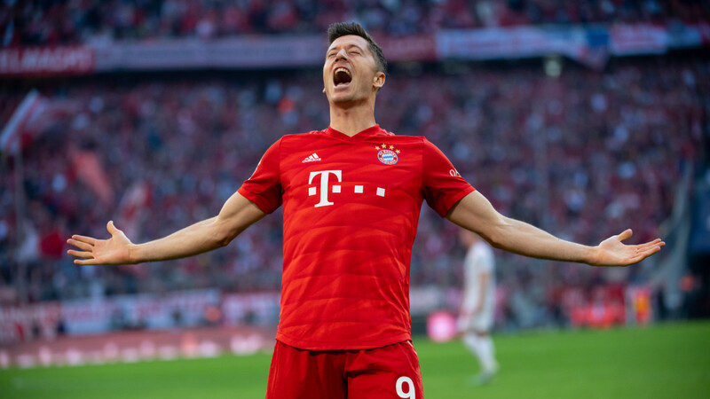 Tormaschine des FC Bayern: Stürmer-Star Robert Lewandowski.
