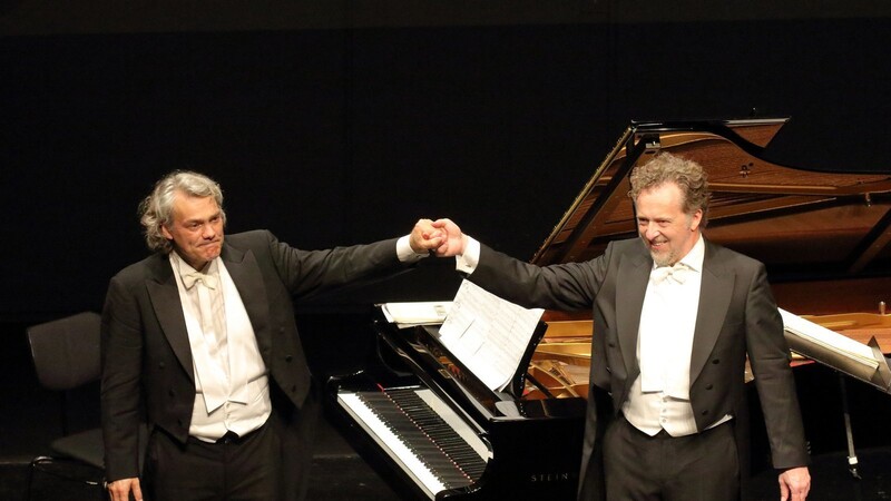 Gerold Huber (links) und Christian Gerhaher am Montag im Prinzregententheater