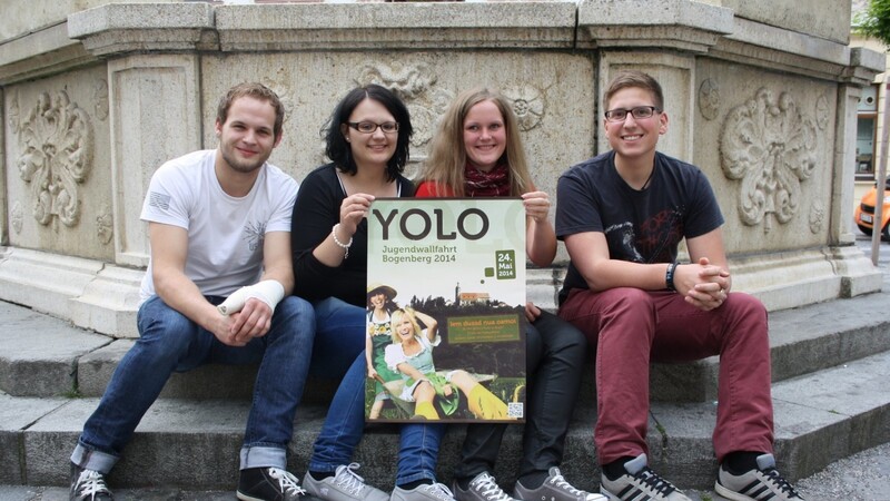 Matthias, Lisa, Johanna und Simon (von links) sind im Vorstand des KLJB-Kreisverbandes Straubing-Bogen und helfen mit, die Jugend-Wallfahrt zu organisieren. (Fotos: jg)