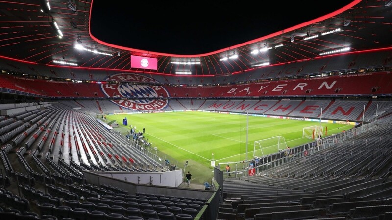 Spiele mit Zuschauern wird es in der Allianz Arena auf absehbare Zeit nicht mehr geben. (Symbolbild)
