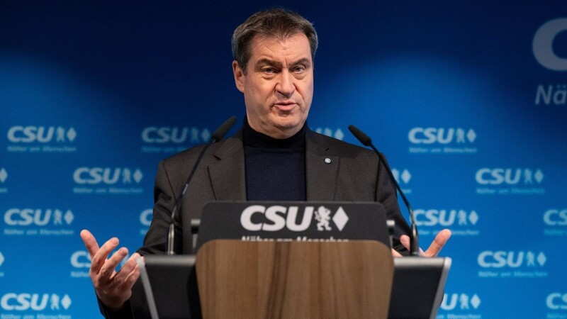 Markus Söder, CSU-Vorsitzender und Ministerpräsident von Bayern.