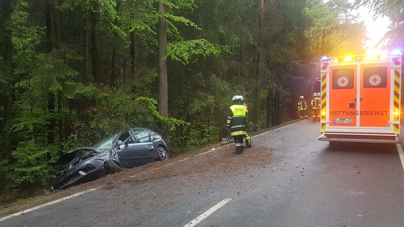 Zwischen Bärndorf und Blaibach ereignete sich ein Unfall.