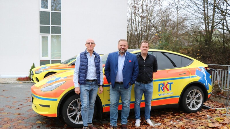 Die RKT-Gruppe in Bogen: Dr. Ulf Aschenbrenner, Jürgen Zosel und Stefan Neppl (von links).