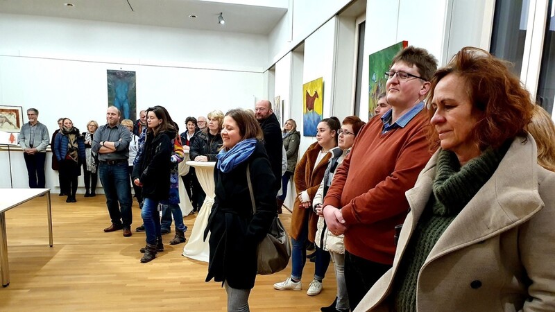 Die Vernissage der "Kunstament"-Ausstellung von Alexander Costa war sehr gelungen.