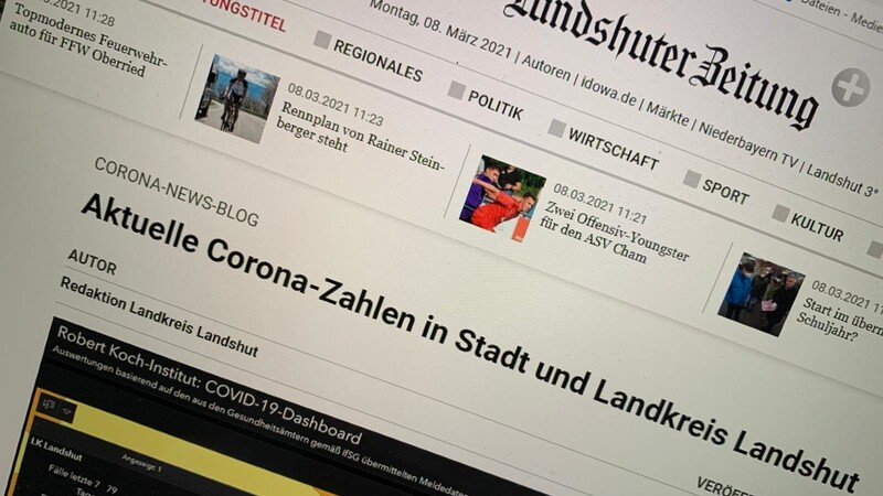 Im Corona-Newsblog der Landshuter Zeitung gibt es täglich aktuelle Informationen.