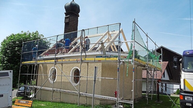 Mit Hilfe der Dorfbewohner wurde die Kapelle in Großbergerdorf saniert.