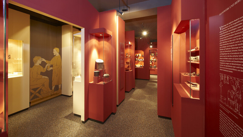 Das Gäubodenmuseum beherbergt mit dem Römerschatz einen der bedeutendsten römischen Funde in Deutschland.