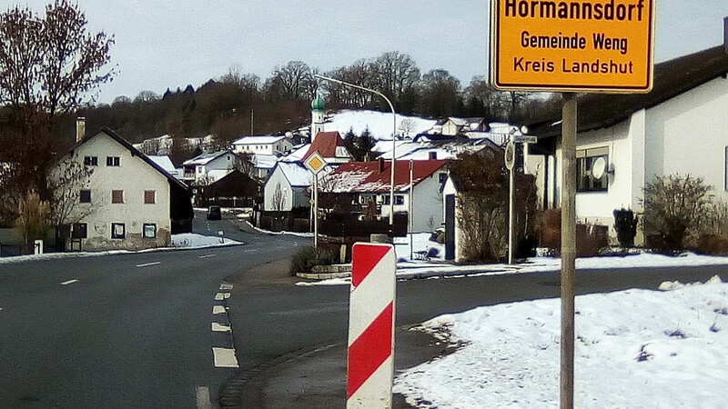 Die Sanierung der Staatstraße 2141 betrifft - neben Hinzlbach - die Ortsdurchfahrt Hörmannsdorf.