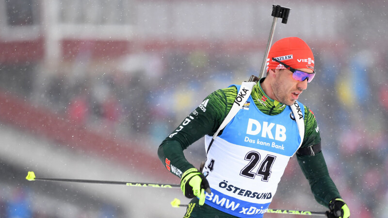 Triumphator bei der Biathlon-WM: Arnd Peiffer aus Deutschland.