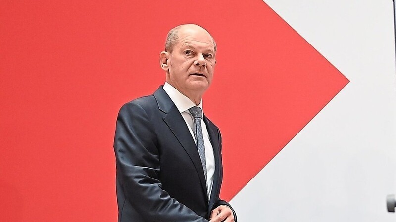 SPD-Kanzlerkandidat Olaf Scholz hat es eilig. Er will so schnell wie möglich eine Ampelregierung bilden.
