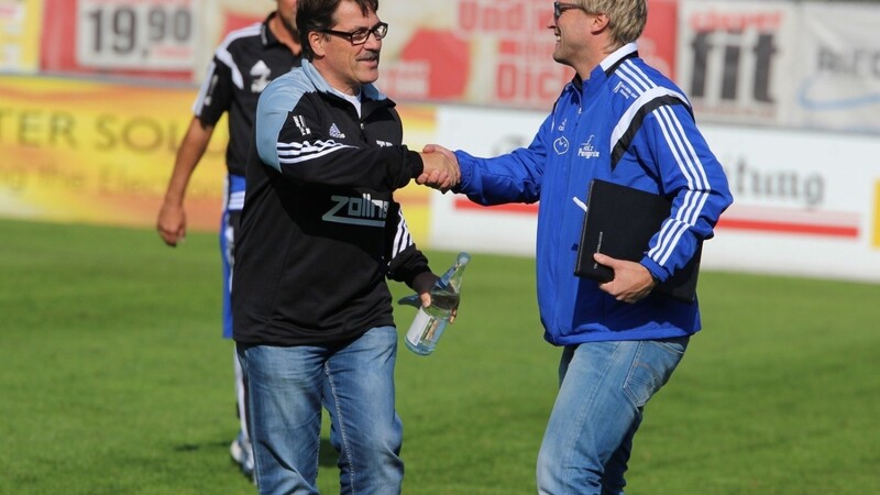 Sepp Beller (links) übernimmt im Sommer das Traineramt beim TSV Bogen von Andreas Wagner (rechts), der dem Verein aber als Sportlicher Leiter erhalten bleibt.