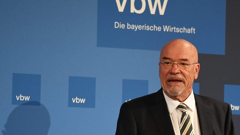 Vbw-Präsident Wolfram Hatz prognostiziert eine Fortsetzung des Konjunkturabschwungs.
