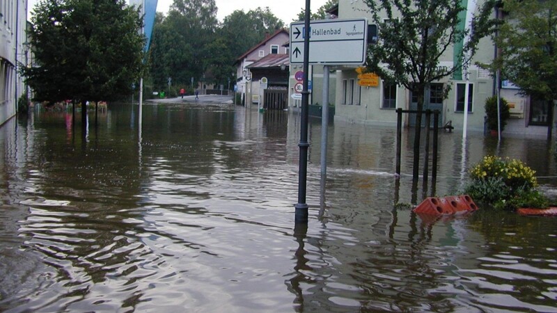 Eindrücke vom Jahrhundert-Hochwasser im August 2002.