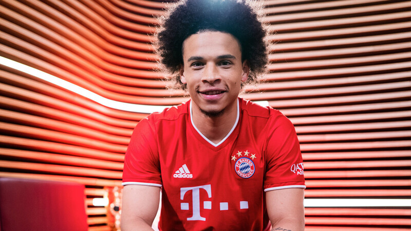 Neuer Superstar des FC Bayern: Neuzugang Leroy Sané.