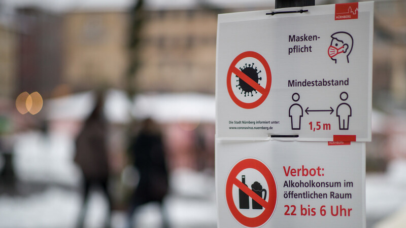 In Nürnberg gelten ab diesem Mittwoch noch strengere Corona-Regeln.