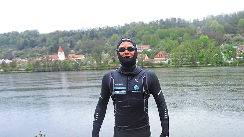 Chemie-Professor Andreas Fath möchte fast 3 000 Kilometer bis ans Schwarze Meer schwimmen.