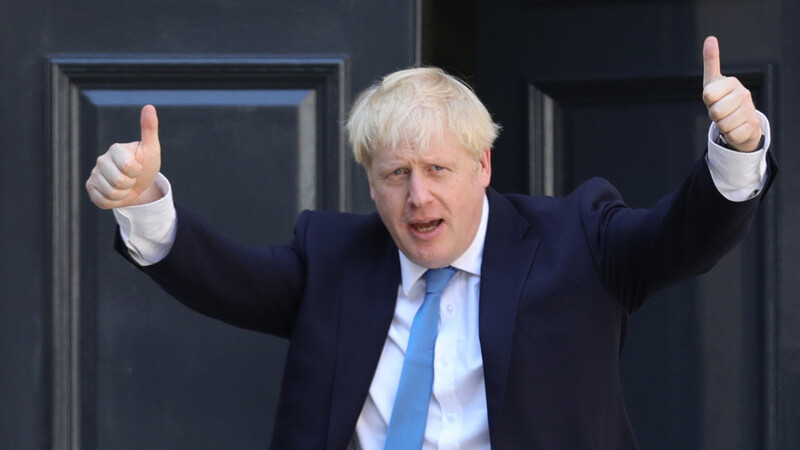Boris Johnson ist wild entschlossen, Großbritannien aus der EU zu führen.