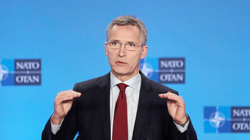 Nato-Generalsekretär versprach der Ukraine umgehend Rückendeckung durch das Bündnis.
