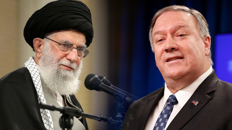 Ist jetzt Entspannung in Sicht? Der iranische Führer Ajatollah Ali Chamenei und der US-Außenminister Mike Pompeo.
